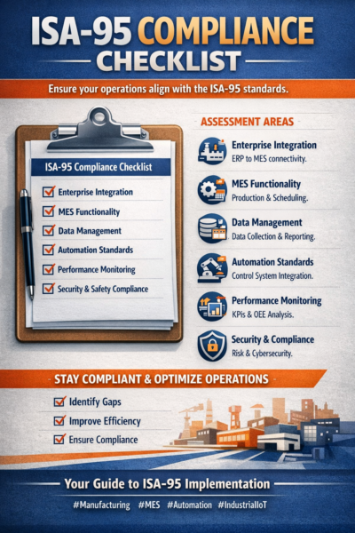 ISA-95 Compliance Checklist (Manufacturing Industry)